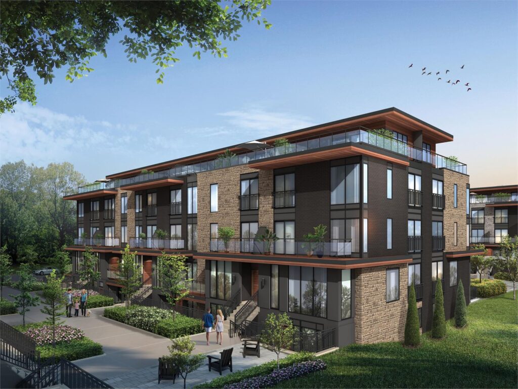 Modern Mississauga townhouses for sale near parks and schools – view new MLS® townhomes and real estate listings in Mississauga, Ontario.